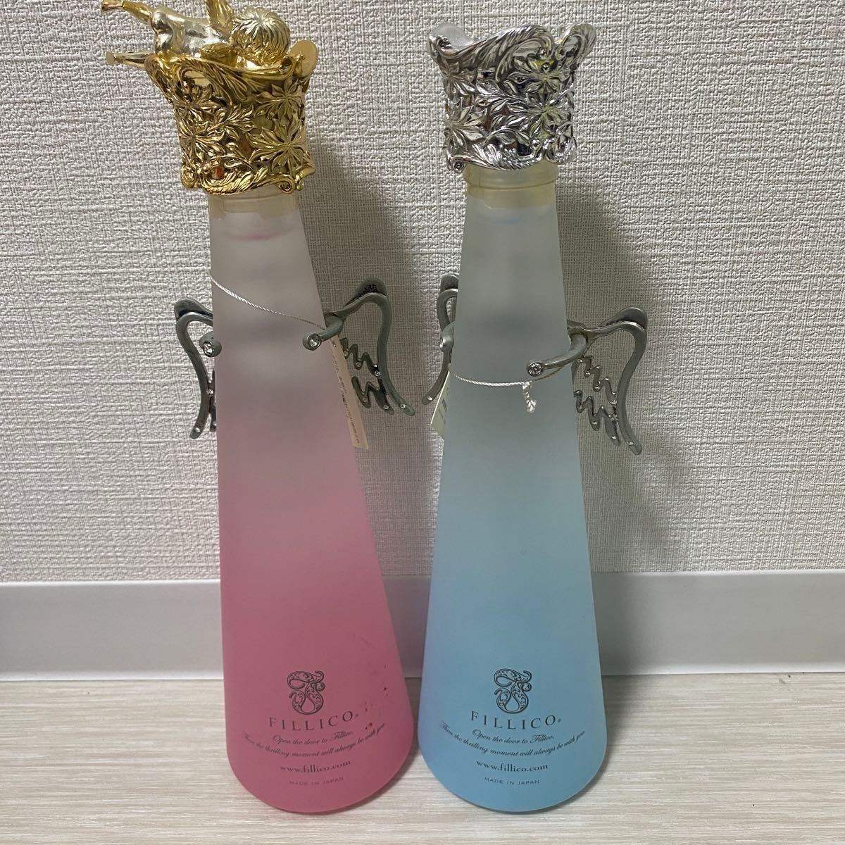 フィリコ 飾りボトル ジャンク品 2本セット 飾りボトル フィリコ 飾りボトル ジャンク品 2本セット 飾りボトル