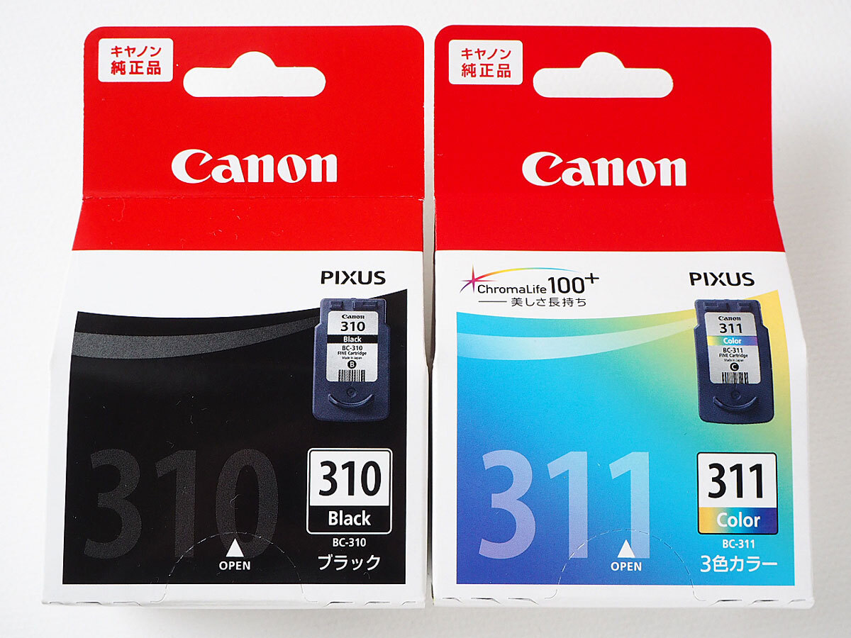  перевод есть новый товар Canon Canon оригинальный товар чернильный картридж BC-310 BC-311 комплект 