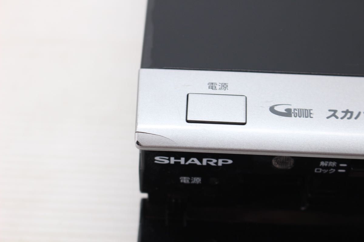 SHARP AQUOS TU-UD1000 4Kレコーダー 2014年製 1TB ブラック シャープ 現状品 本体のみ