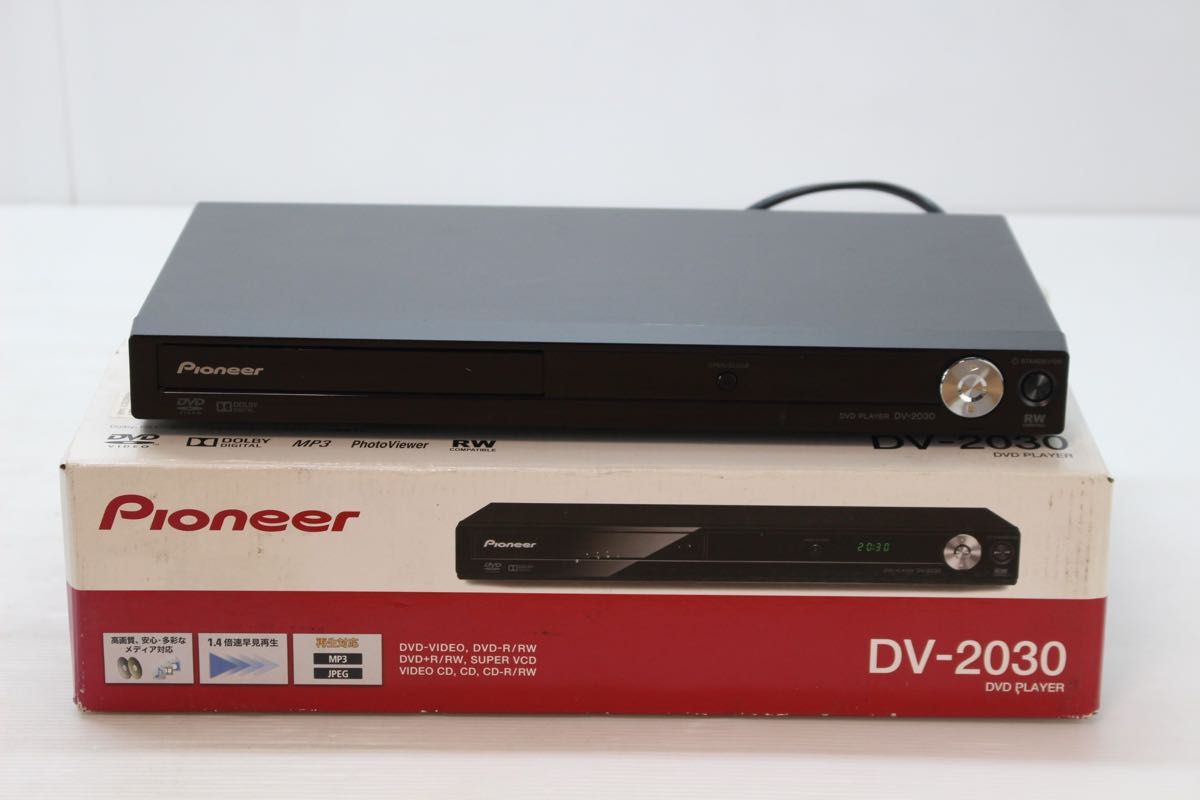 Pioneer パイオニア DV-2030 DVDプレーヤー 51年製 本体のみ