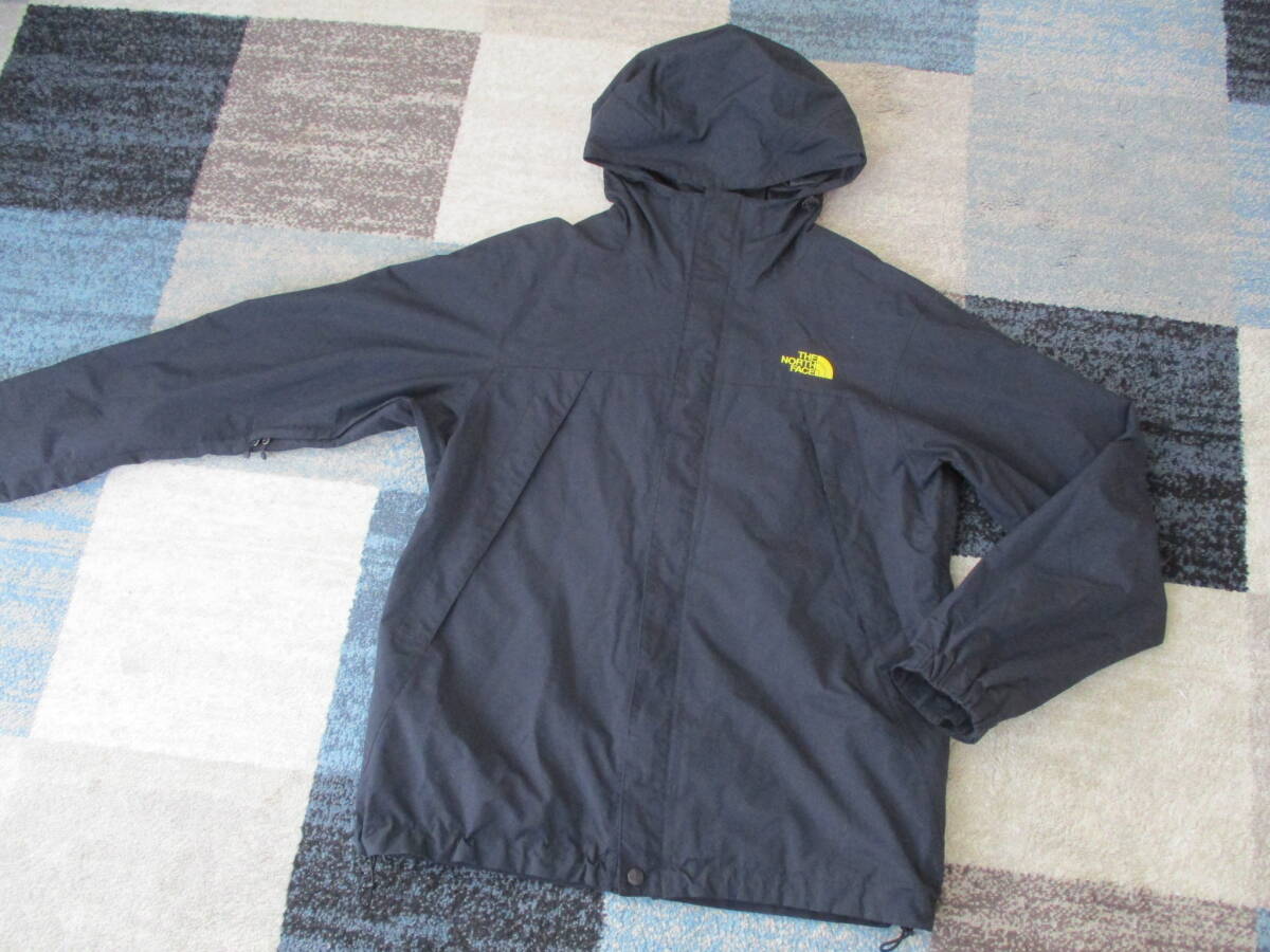 ★THE NORTH FACE*ノースフェイス★NP61520 SCOOP JAKET BLACK 黒 スクープジャケット_画像1