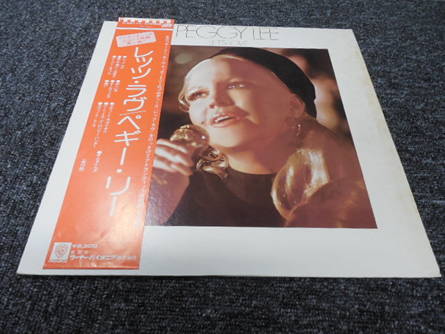 PEGGY LEE・ペギー・リー / LET`S LOVE (帯付き・国内盤) 　 　 LP盤・P-8511A_画像2