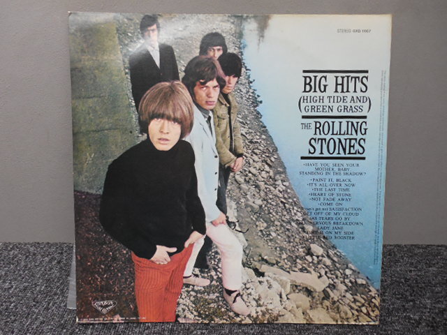 THE ROLLING STONES・ザ・ローリングストーンズ / BIG HITS・HIGHT TIDE AND GREEN GRASS (国内盤) 　 　 LP盤・GXD 1007_画像6