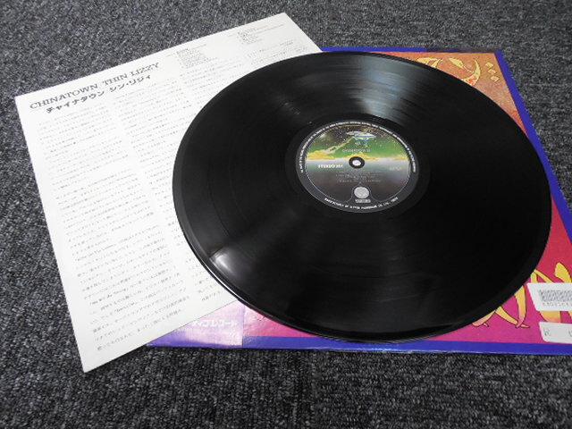 THIN LIZZY・シン・リジィ / CHAINA TOWN (帯あり・国内盤)     LP盤・RJ-7685の画像7
