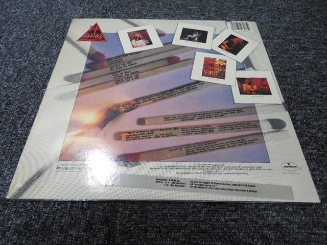 DEF LEPPARD* диф * Leopard / PYROMANIA (US запись ) LP запись *422-810308-1