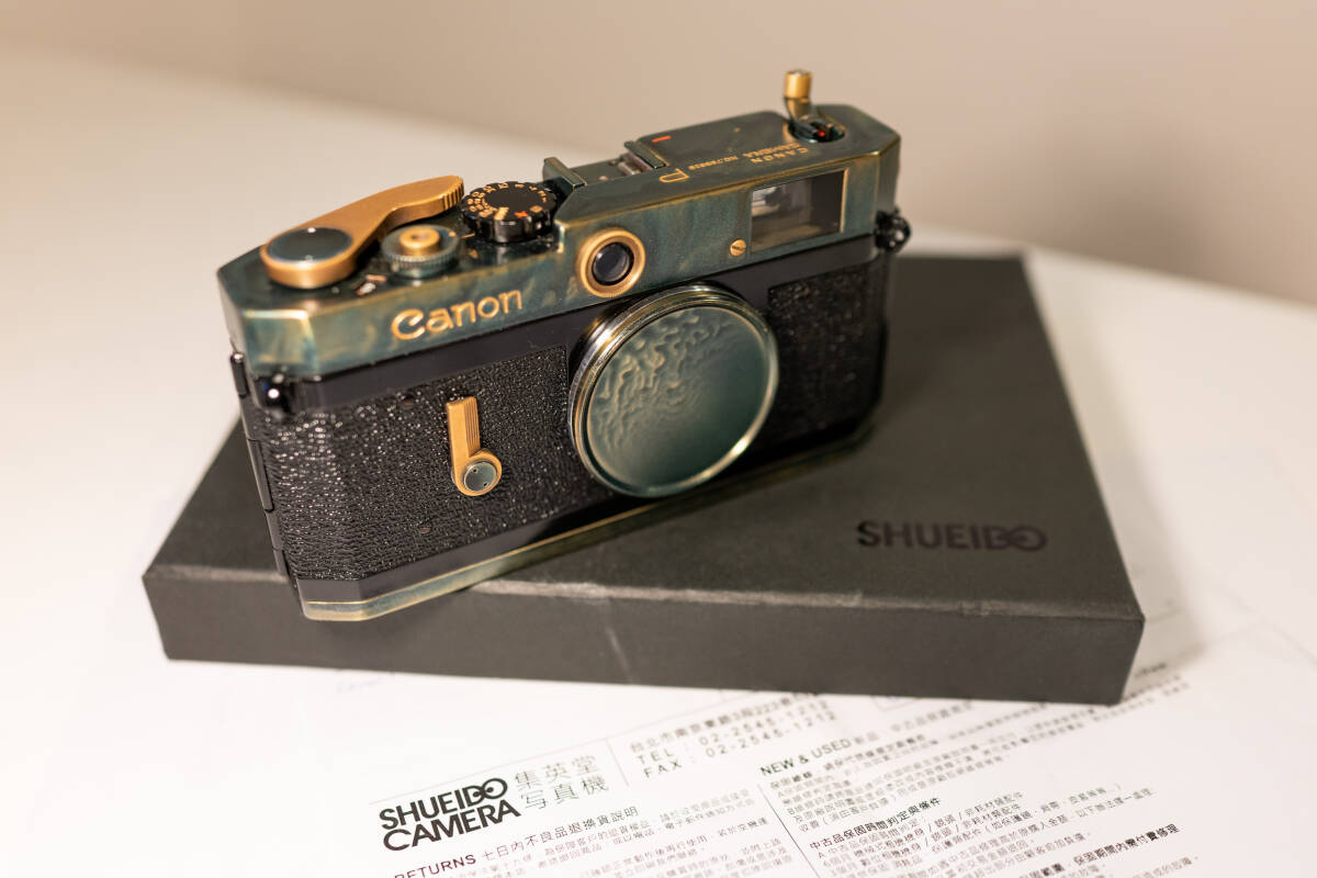  Canon P(L39 Leica mount )[SHUEIDO CAMERA]li paint 