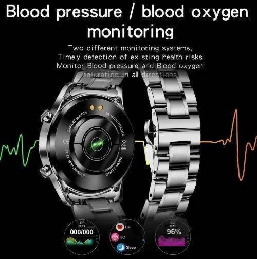 [1 jpy ] newest new goods LIGE smart watch black black ECG Japanese Bluetooth telephone call business Android iPhone heart . blood pressure . number sleeping 