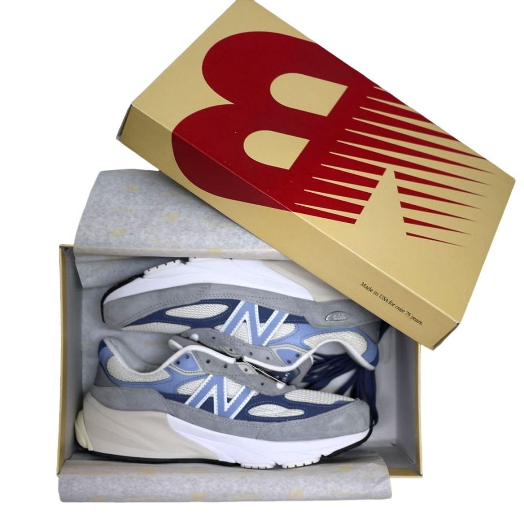 新品US正規 ニューバランス U990TC6 v6 (US6.5/24.5cm/ワイズD) グレー new balance ユニセックス / 24as900_画像10