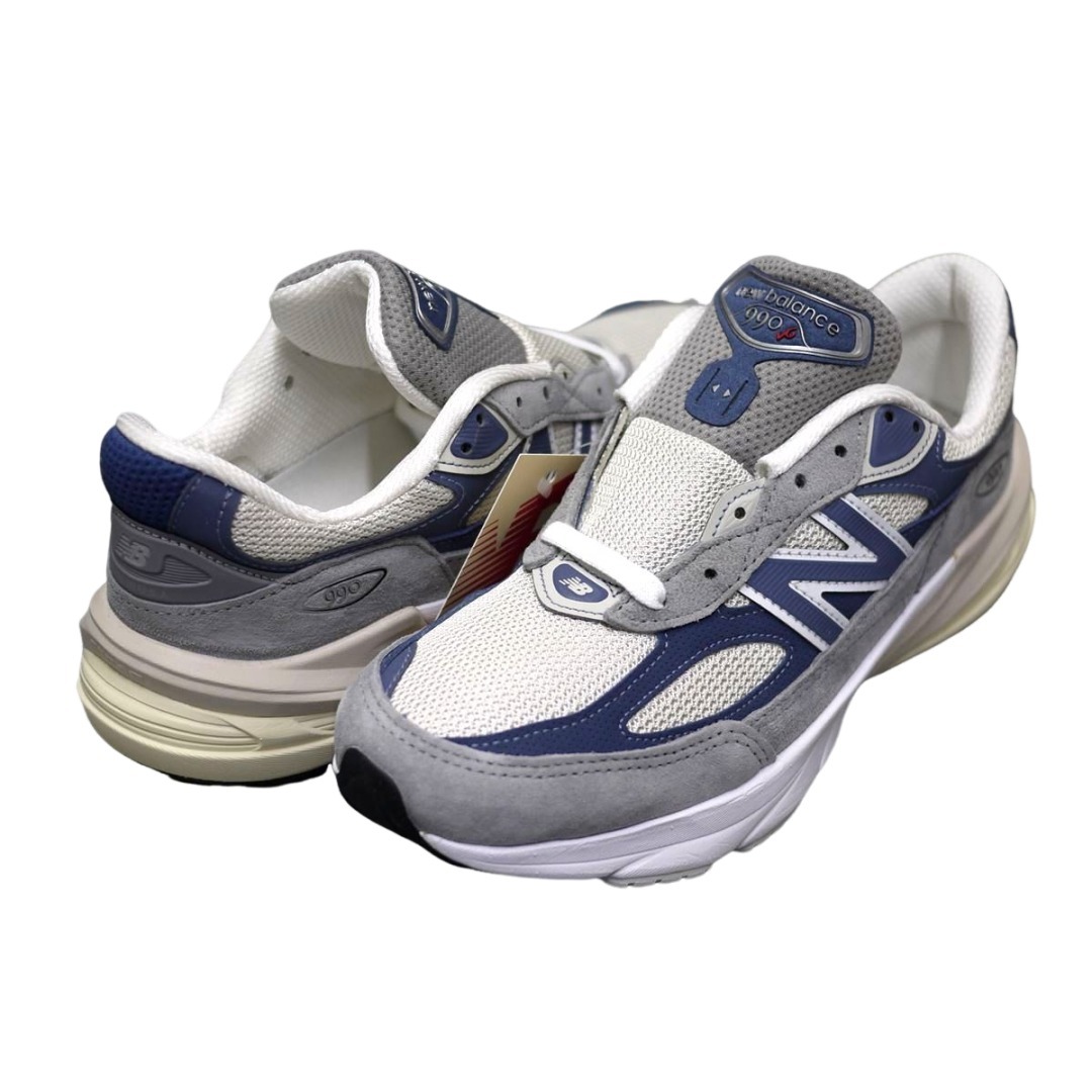 新品US正規 ニューバランス U990TC6 v6 (US6.5/24.5cm/ワイズD) グレー new balance ユニセックス / 24as900_画像3