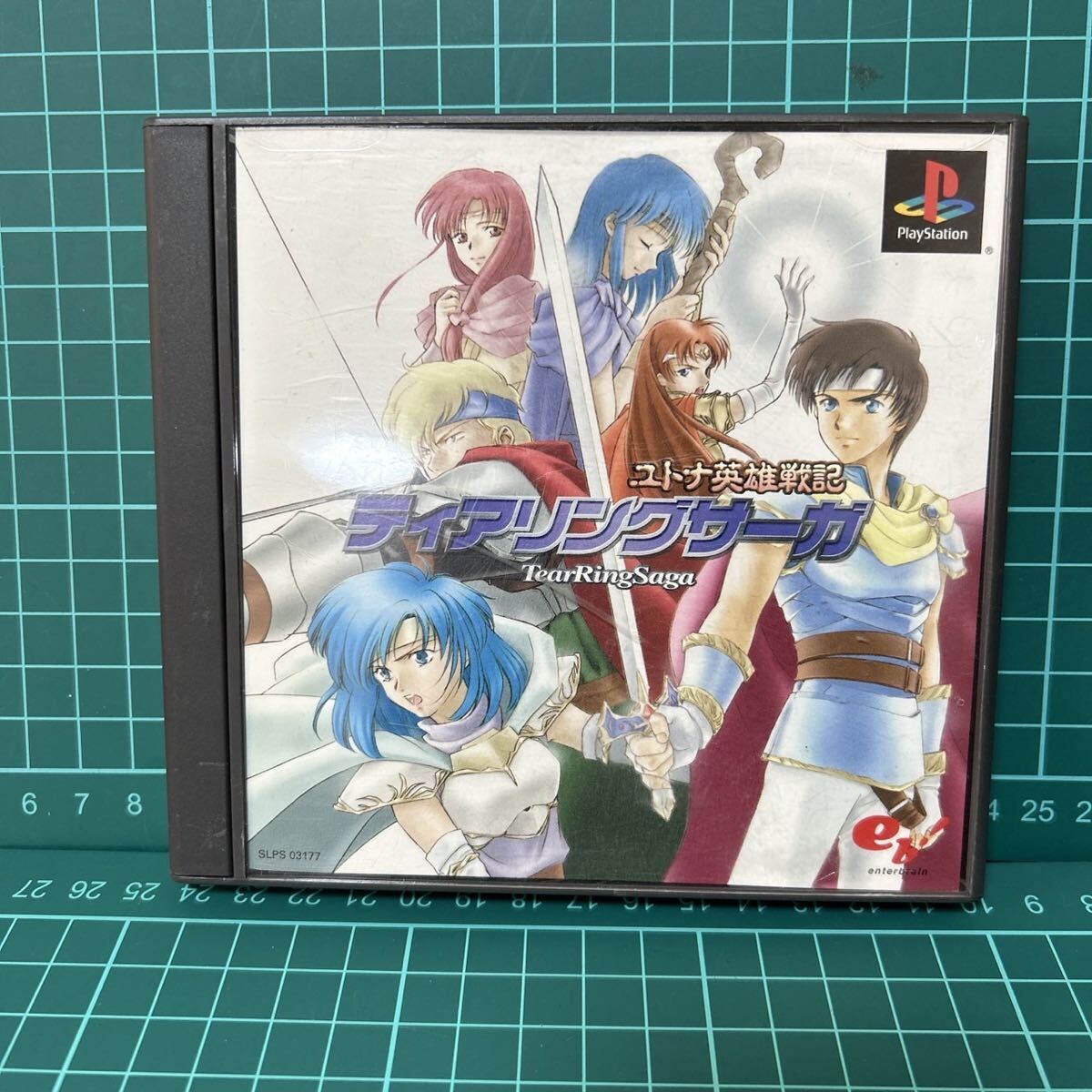 中古 PlayStation プレイステーション PSソフト ゲームソフト ティアリングサーガ ユトナ英雄戦記 ゲーム 現状_画像1