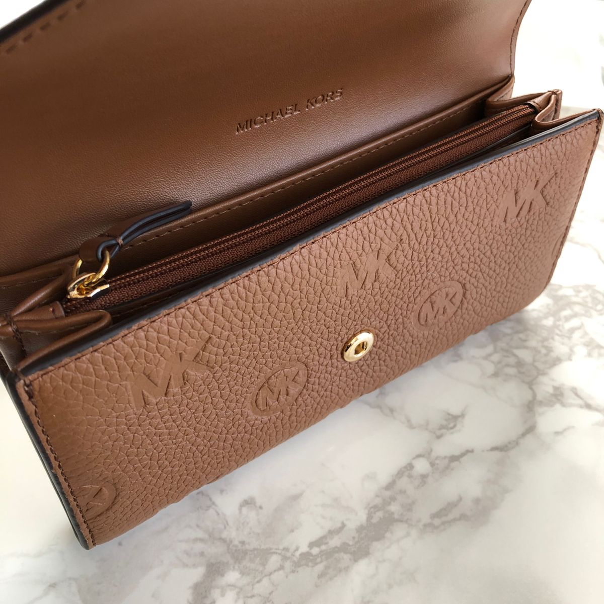 新品未使用 MICHAEL KORS マイケルコース  ブラウン 長財布 茶色