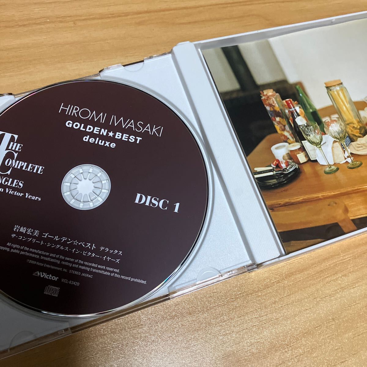 【帯付き】3CD 岩崎宏美 ゴールデンベスト　デラックス　コンプリートシングルス　ベスト_画像2