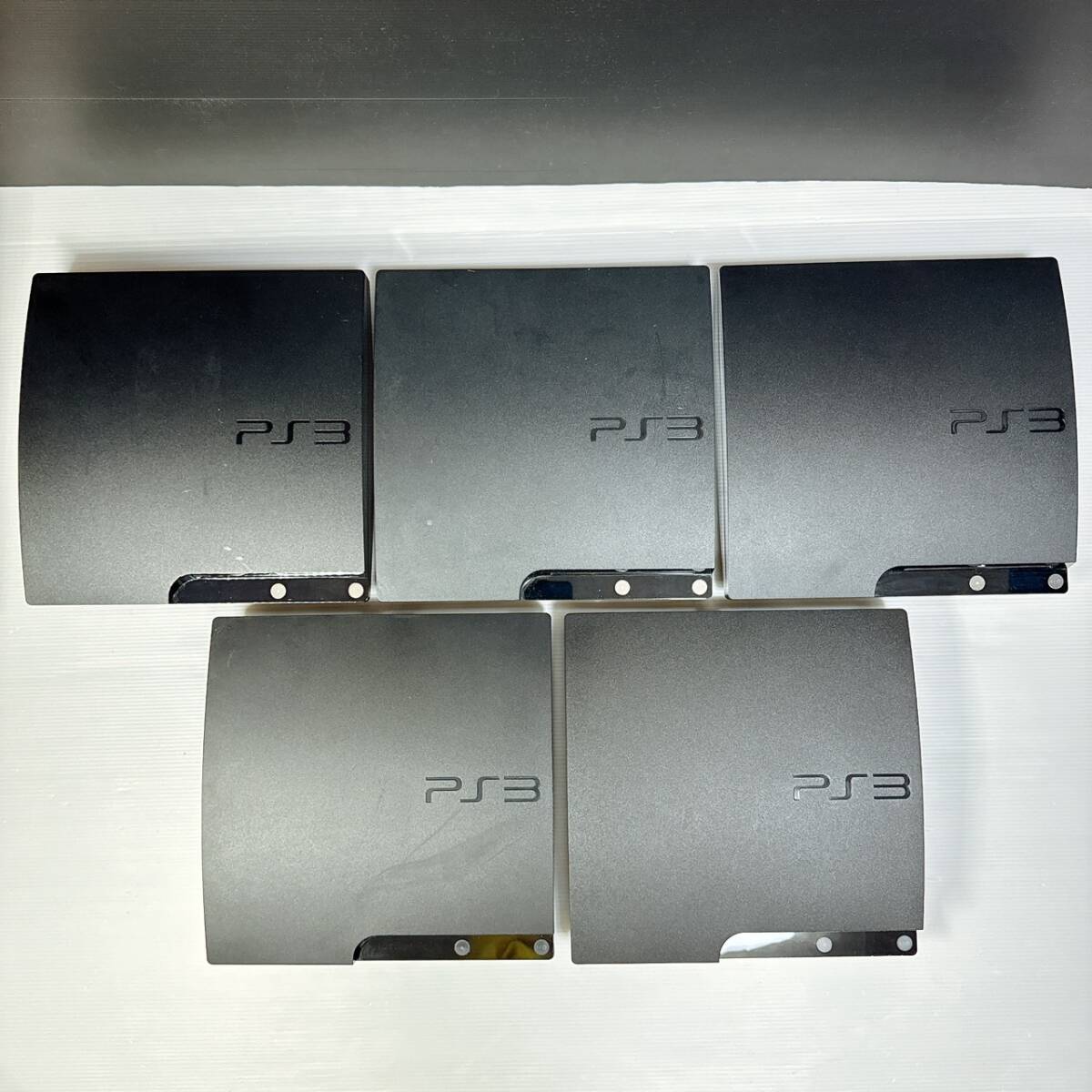 ⑥1円～ソフト読込確認済み PS3 プレイステーション3 PlayStation3 CECH-2100A 2100B 2500A 3000A 3000B 本体 計5台 大量 まとめ売り の画像1