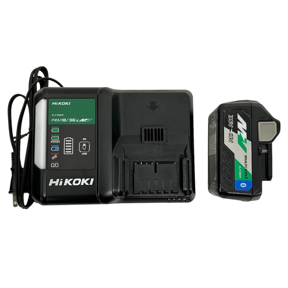 HiKOKI ハイコーキ 工具 WH36DC インパクトドライバー 電動工具 ケース付 バッテリー付【未使用品】_画像7