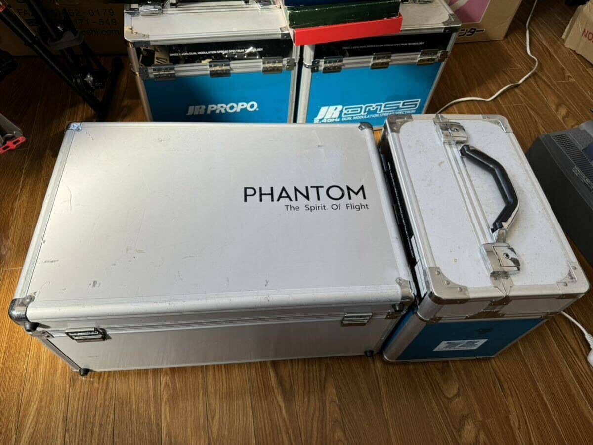 DJI Phantom2 +プロポJR XR8セット【ジャンク】改造・訓練用に！_画像1