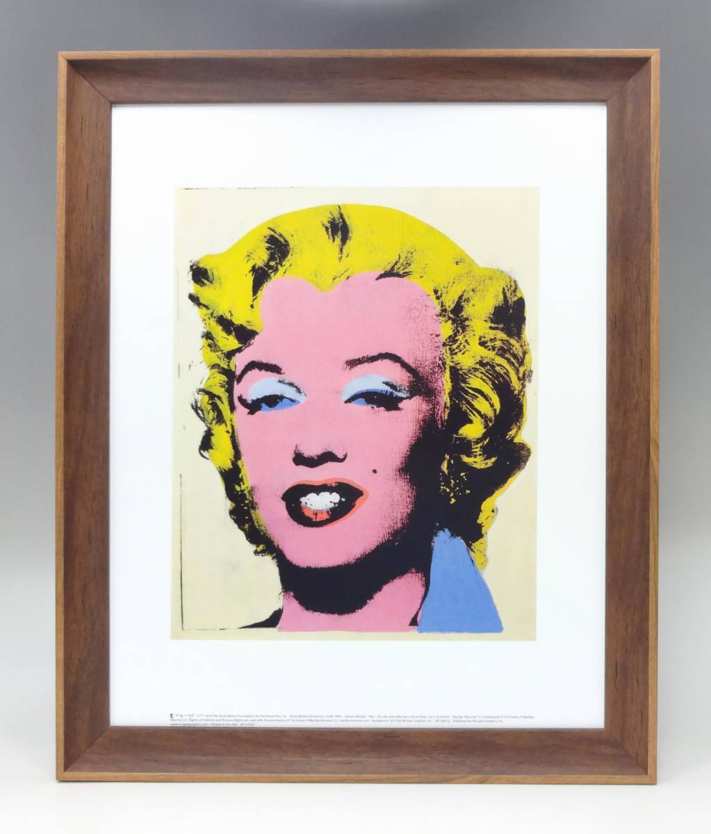 ヤフオク 新品 額付アートポスター 絵画 Andy Warhol アン ヤフオク 新品 額付アートポスター 絵画 Andy Warhol アン