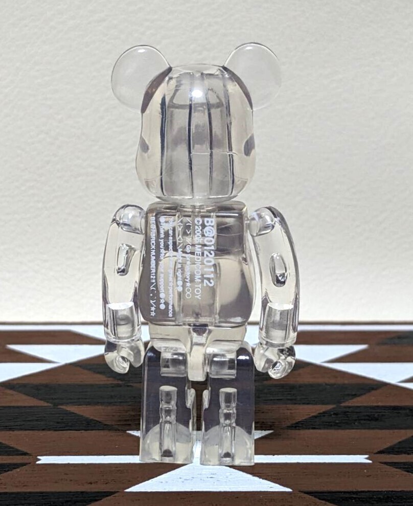 BE@RBRICK ベアブリック シリーズ12 JELLYBEAN ジェリービーン クリア 現品のみ D2404126_画像2