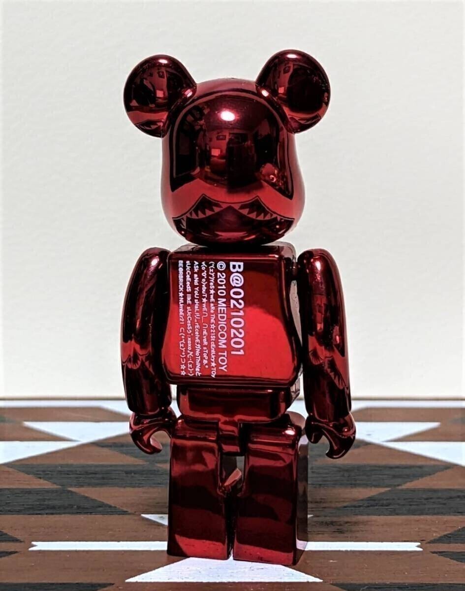 BE@RBRICK ベアブリック シリーズ21 BASIC ベーシック メタリック R 現品のみ D230550_画像2