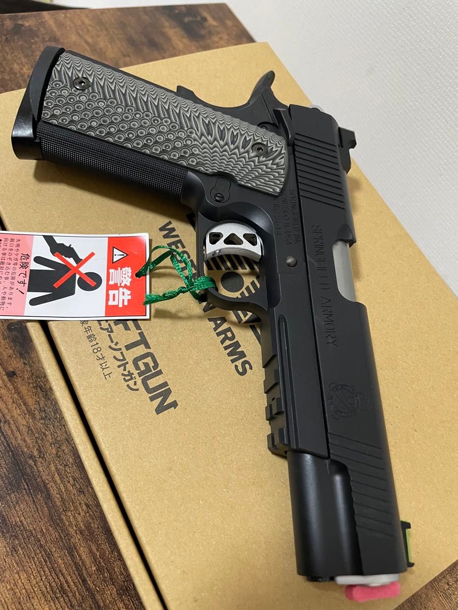 新品未使用】WA ELITE OPERATOR 実物G10グリップ付 ガスガン 新品未使用】WA ELITE OPERATOR 実物G10グリップ付 ガスガン