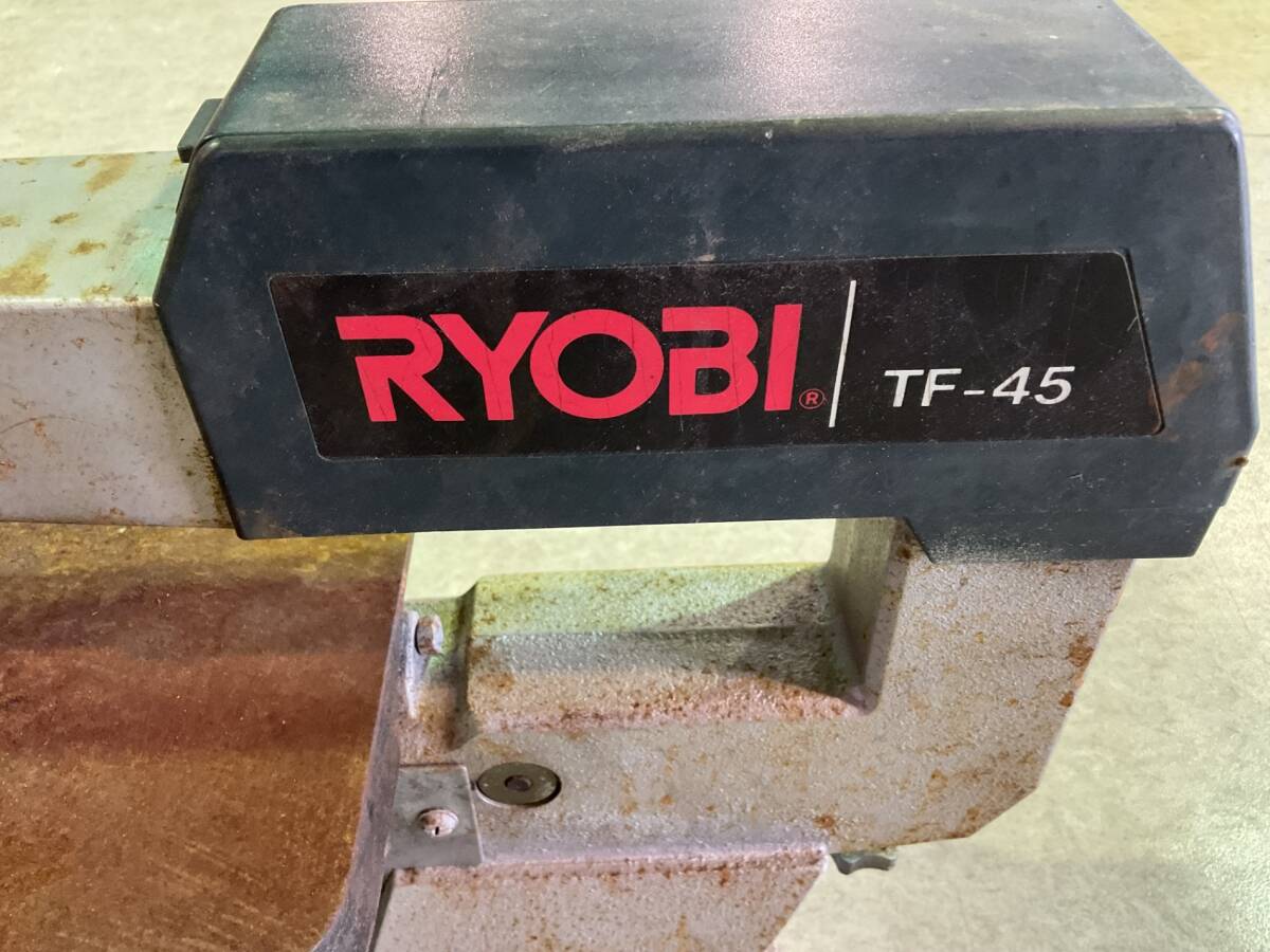 ■RYOBI　卓上糸ノコ盤　TF-45■_画像3