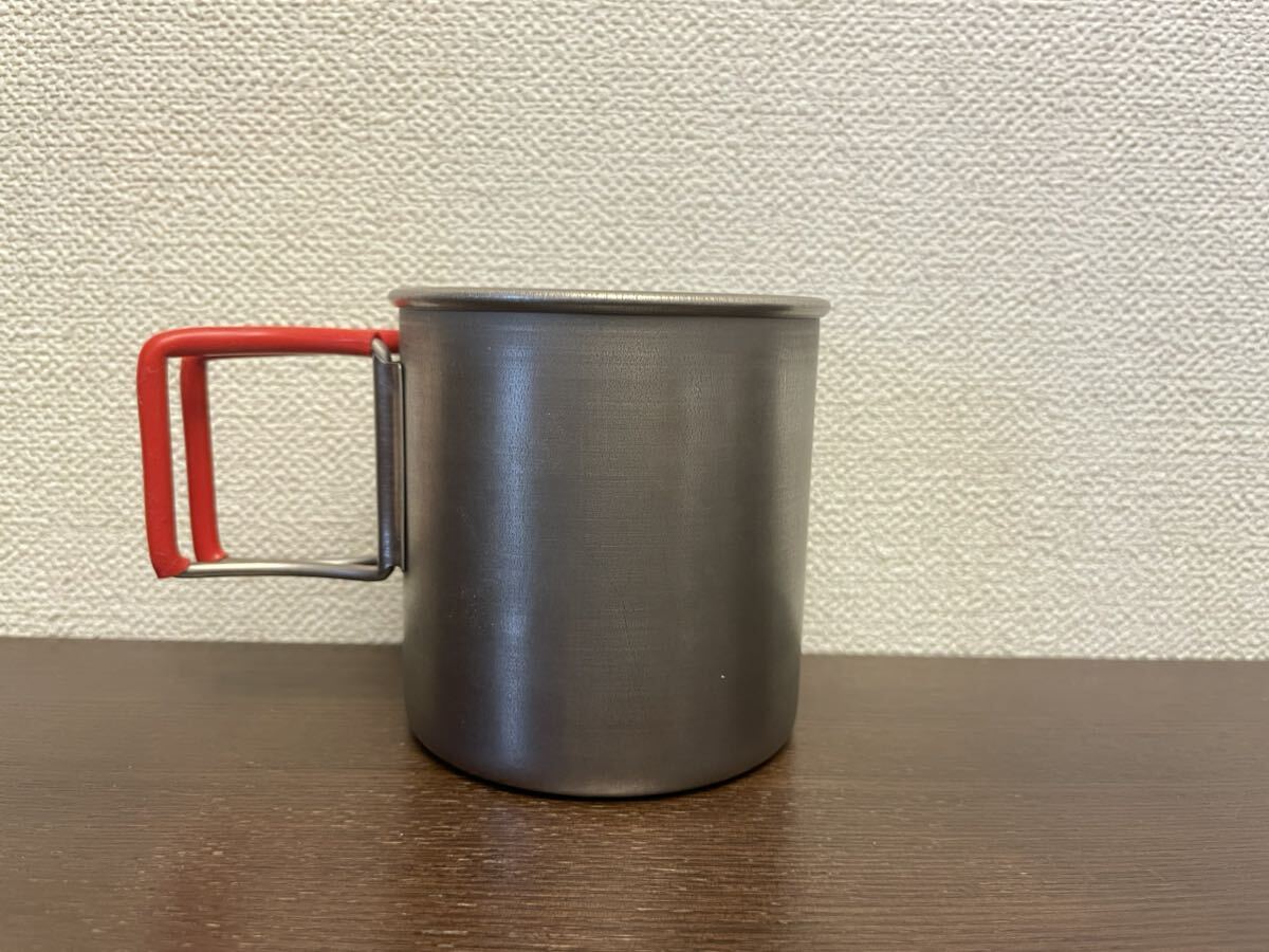 エバニュー☆ Ti 300 FH W Mug (ECA612)☆チタンダブルウォールマグの画像2