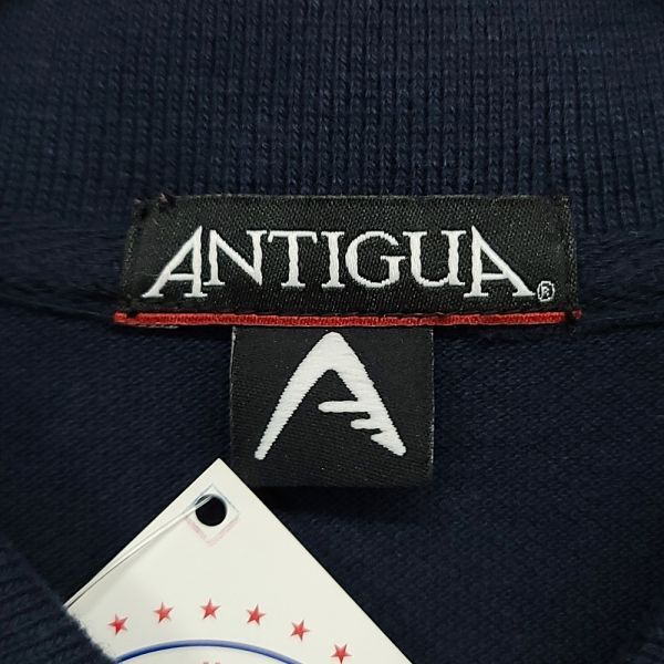 261651【Lサイズ】未使用 ANTIGUA ニューヨークヤンキース オールスターゲーム 2008 半袖 ポロシャツ ネイビー_画像4