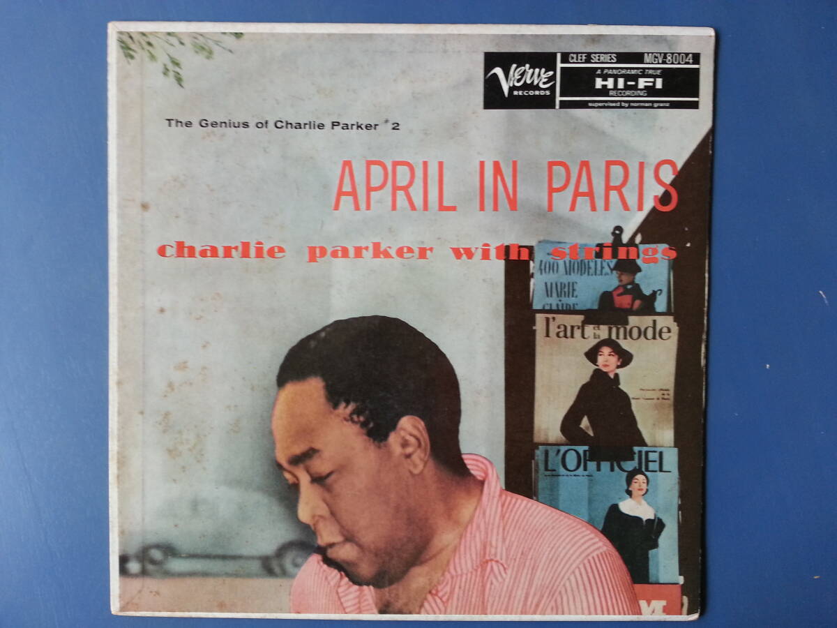 ☆CHARLIE PARKER / APRIL IN PARIS （MGV-8004）_画像1