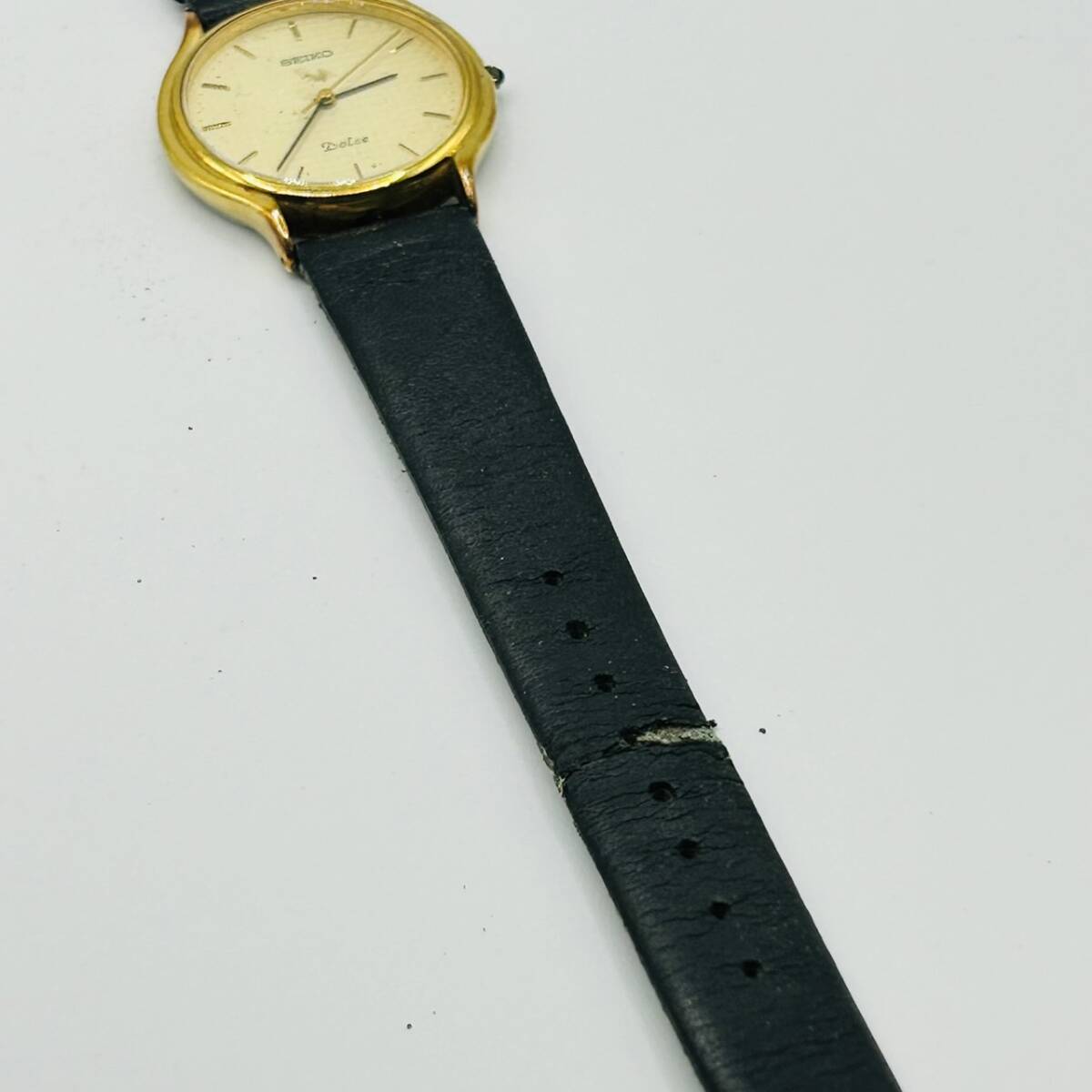 [168]1 jpy start! SEIKO Seiko Dolce 8N41-6010 quartz immovable secondhand goods storage goods 