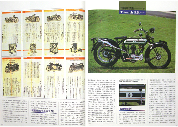 雑誌　VFR750R トライアンフ Triumph 5.50HP Type S.D. 1925_画像7