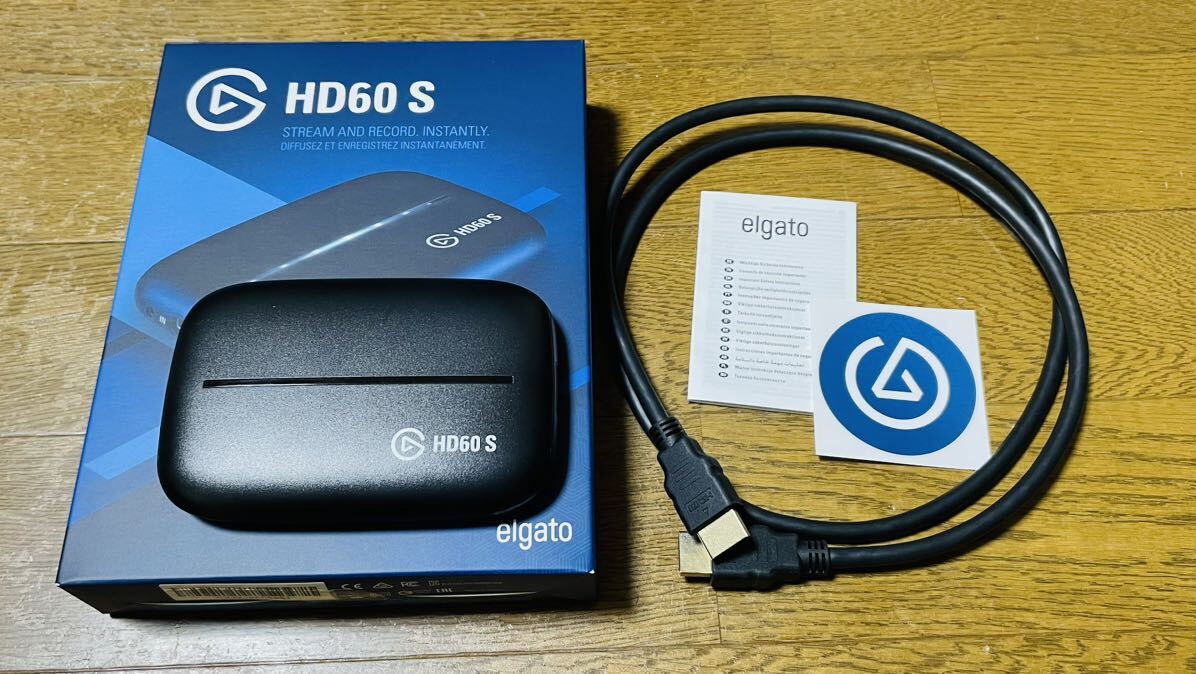 動作確認済 Elgato HD60S 外付けキャプチャカード ビデオキャプチャ 美品の画像1