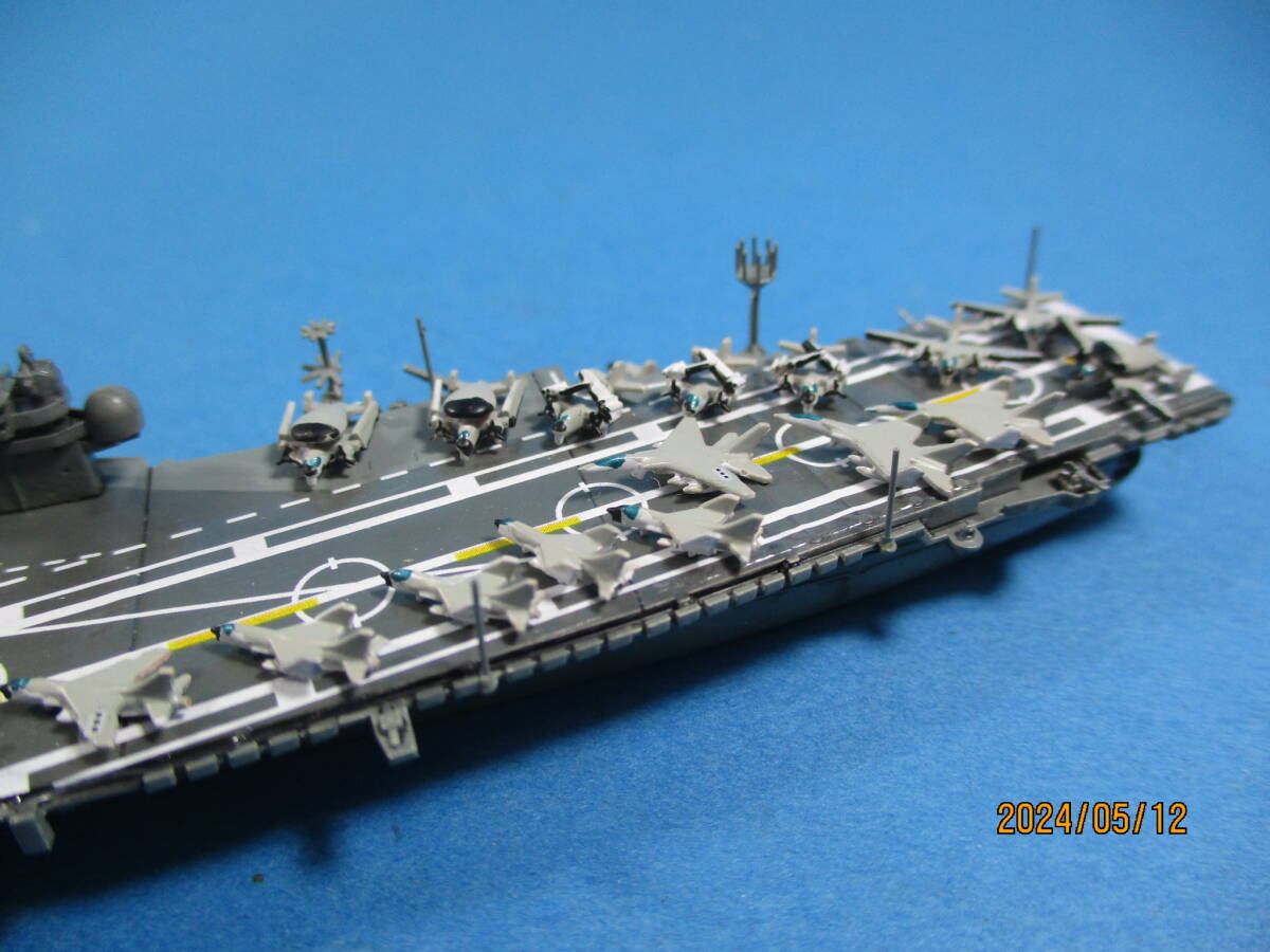 1/2000 完成品 アメリカ海軍 航空母艦 エセックス級 5番艦 イントレピッド 対潜水艦作戦支援空母（CVS-11）USS Intrepid, CVS-11 1970年 _画像7