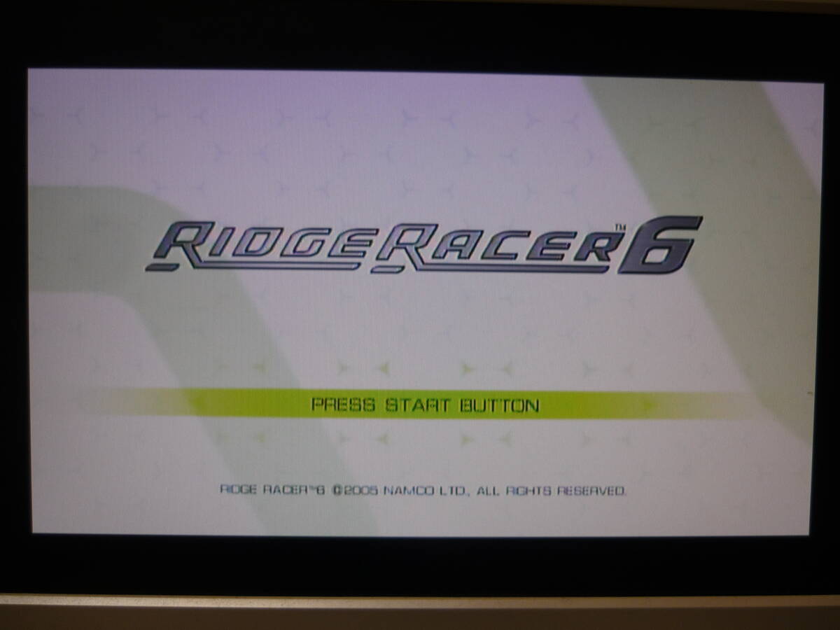 [管00]【送料無料】ゲームソフト XBOX360 リッジレーサー6 RIDGE RACER 6 エックスボックス ソフト