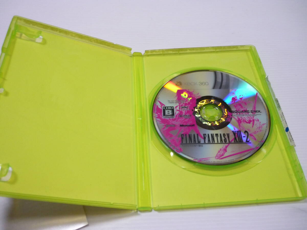 [管00]【送料無料】ゲームソフト XBOX360 ファイナルファンタジーXIII-2 FINAL FANTASY FF エックスボックス ソフト