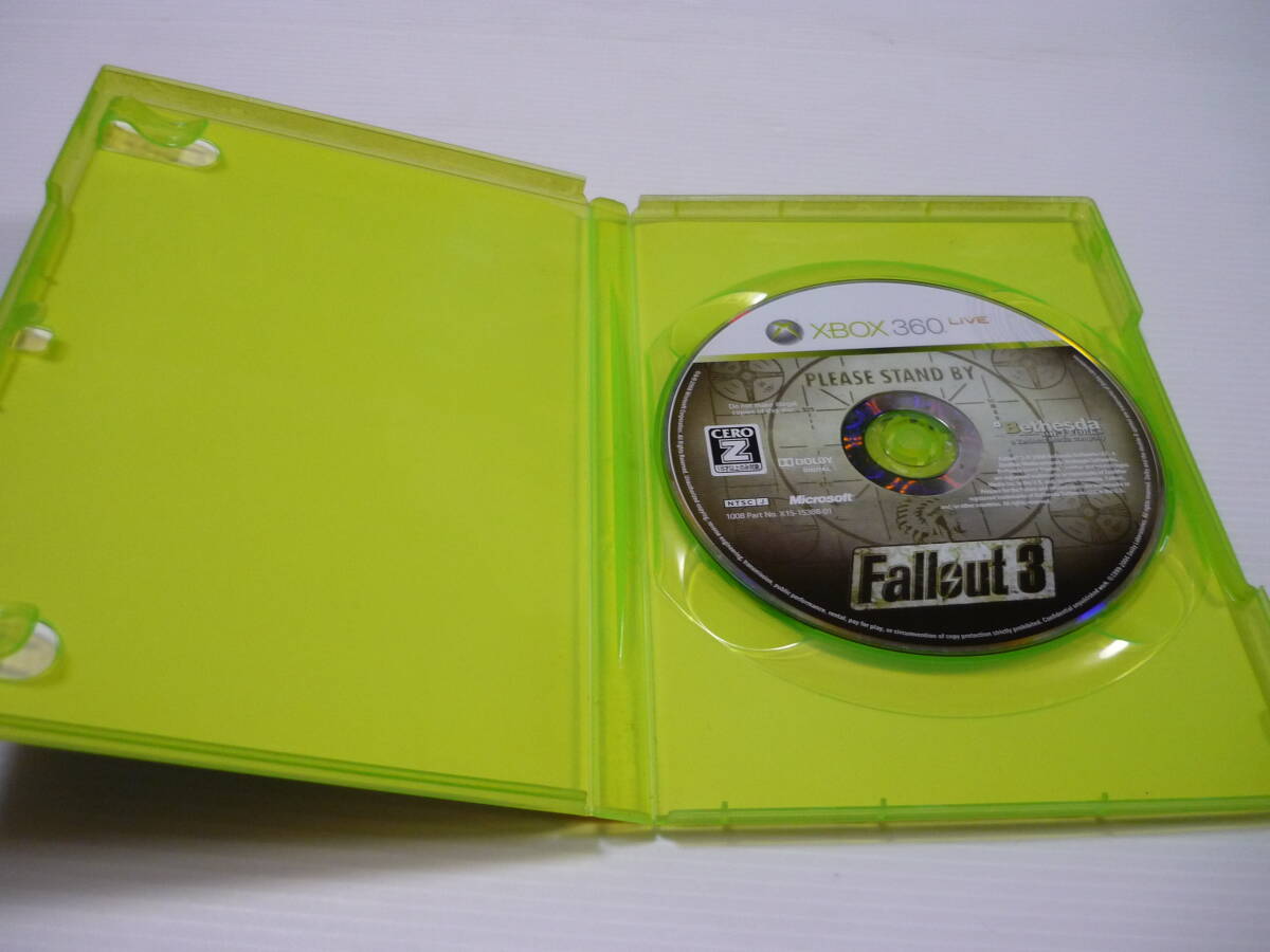 [管00]【送料無料】ゲームソフト XBOX360 Fallout 3 フォールアウト 3 エックスボックス ソフト