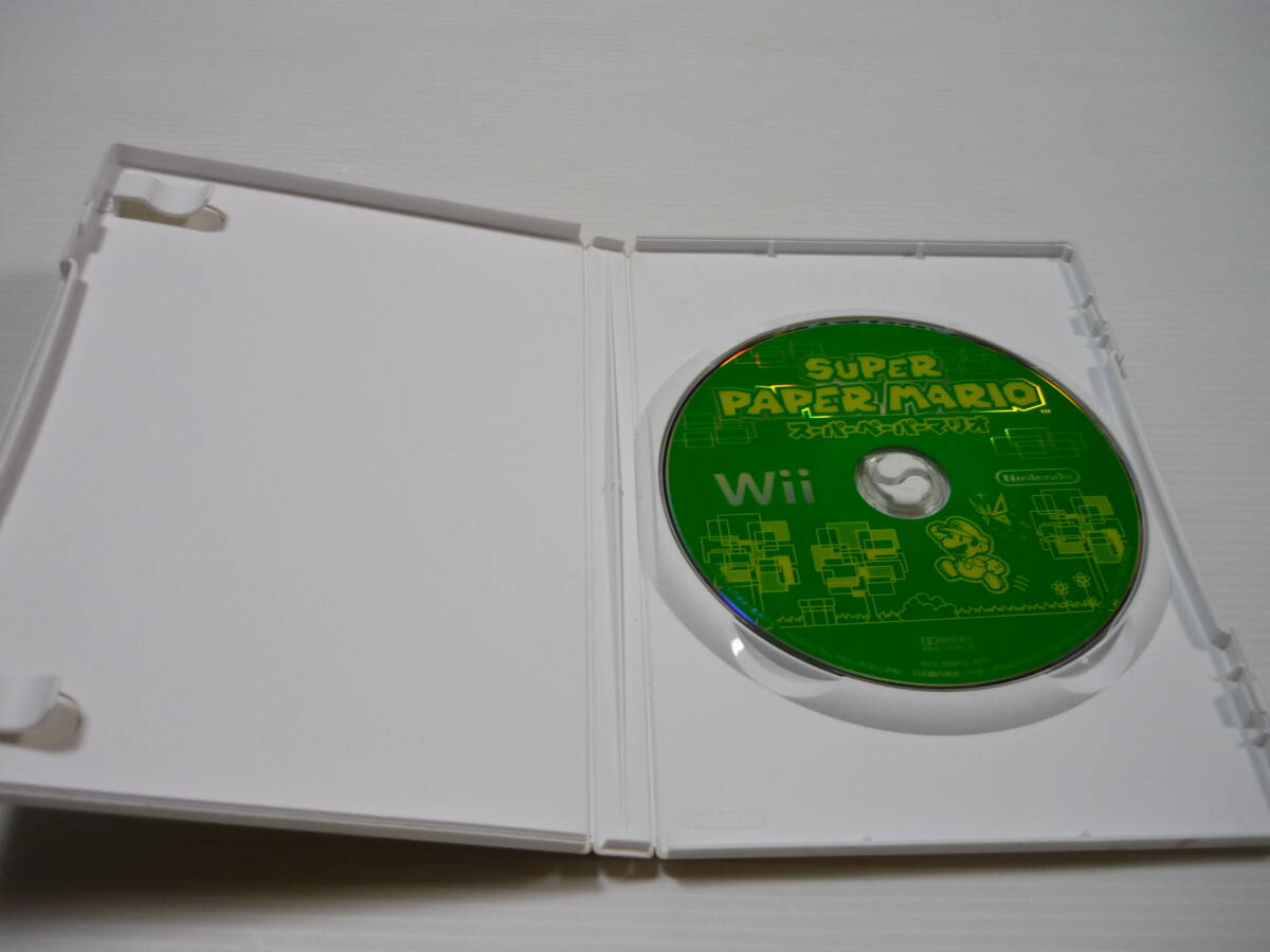 [管00]【送料無料】ゲームソフト Wii スーパーペーパーマリオ 任天堂 NINTENDO