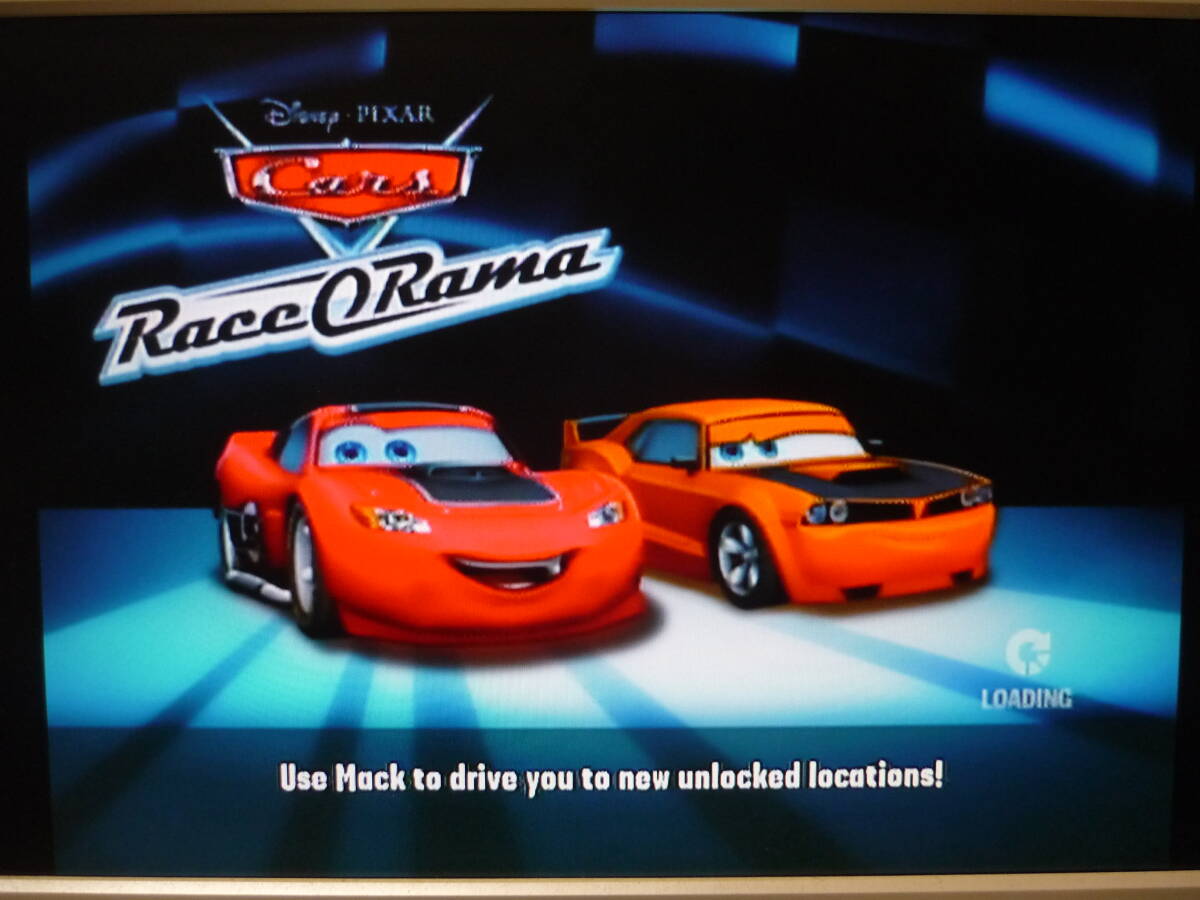 [管00]【送料無料】ゲームソフト XBOX360 北米版 Cars Race O Rama カーズ DISNEY PIXAR_画像7