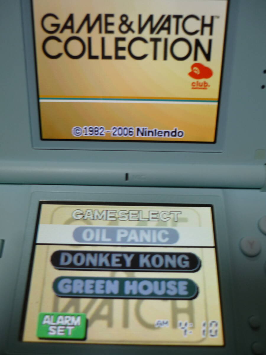 [管00]【送料無料】ゲームソフト DS GAME ＆ WATCH COLLECTION ゲーム＆ウォッチ コレクション 任天堂 NINTENDO