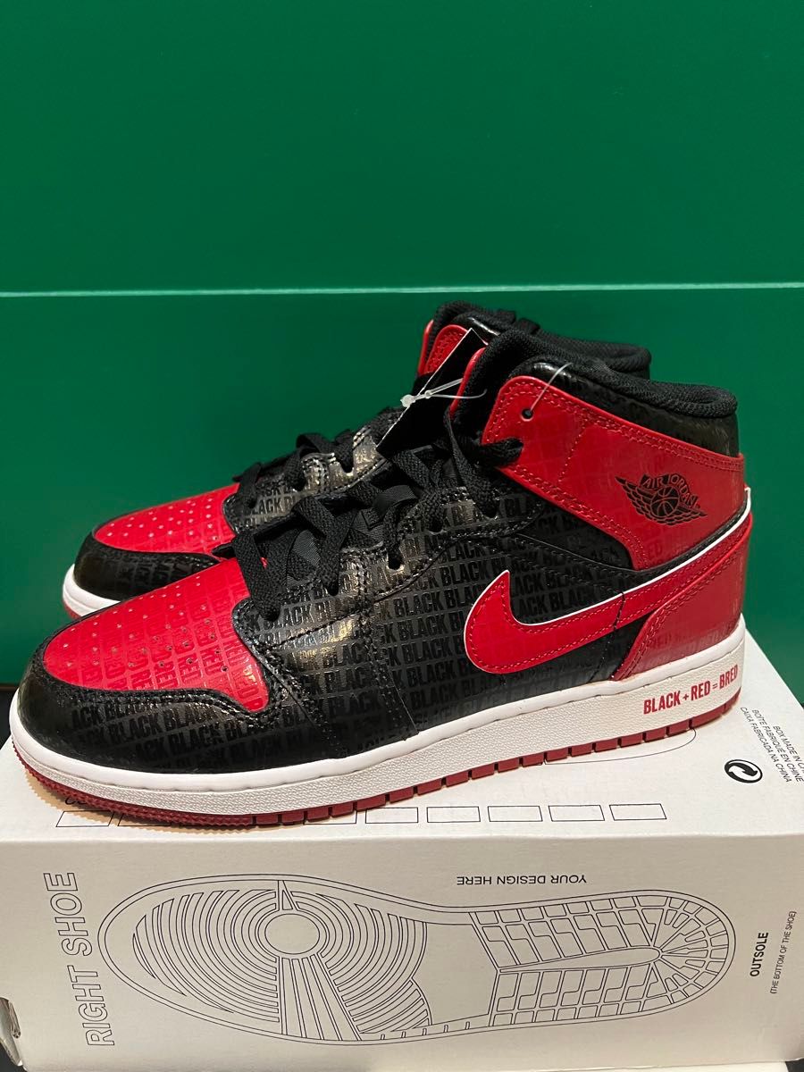 NIKE AIR JORDAN mid  ナイキ エアジョーダン ミッド　bred ブレッド　DM9650 001