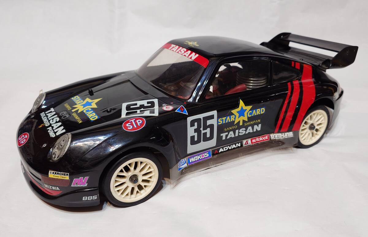 Yokomo 1/10 Old Car Vintage YR-4 2 Porsche 911GT2 Taisan