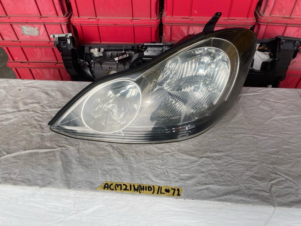 ACM21W Ipsum Toyota original left left side driver`s seat side KOITO 44-55 HID headlamp head light #71