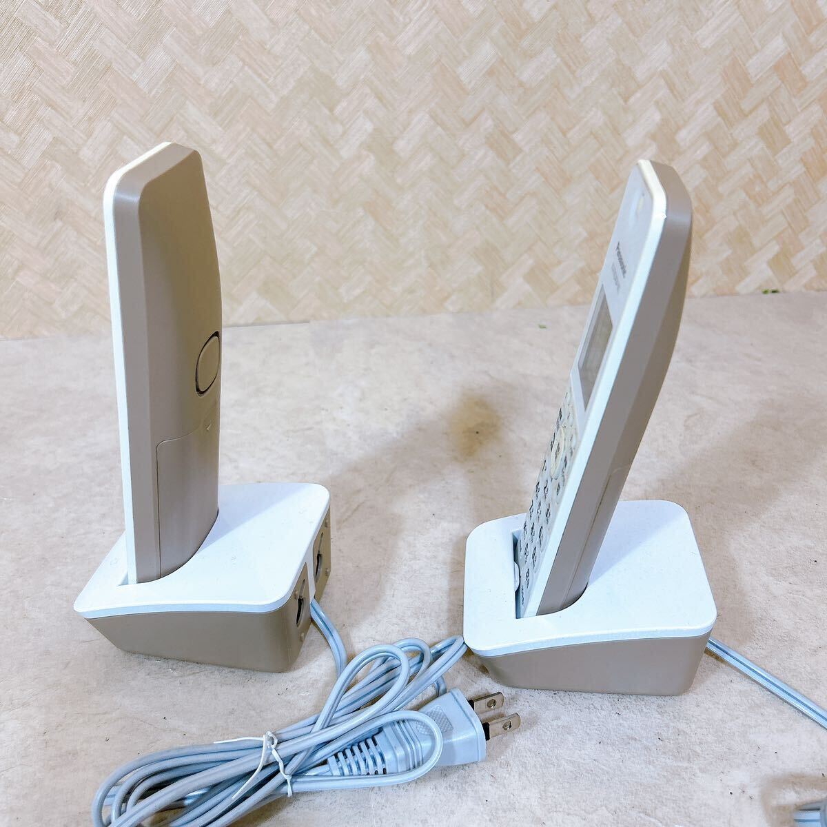  Panasonic cordless handset 2 pcs. set electrification has confirmed! KX-FKD404-W2