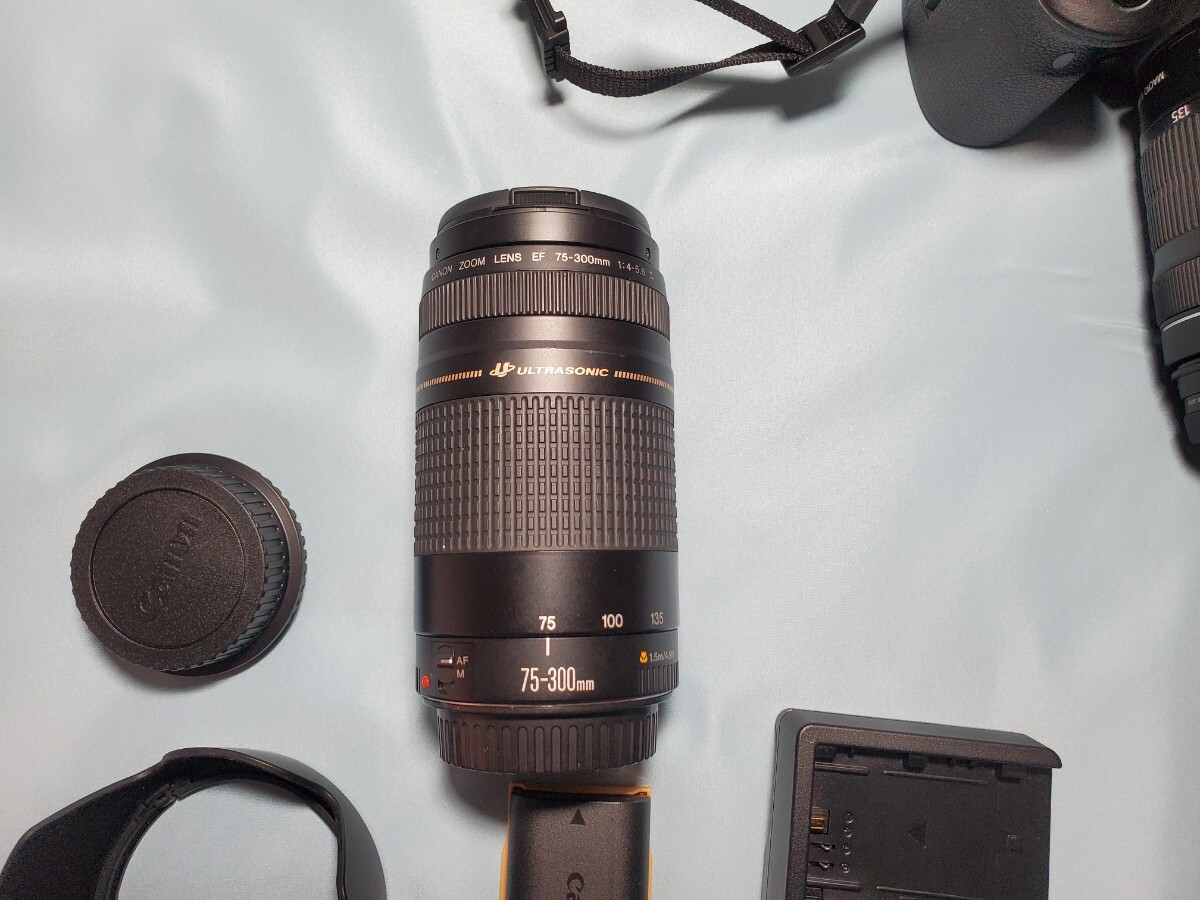 Canon EOS 7D Mark II EF-S18-135 IS STM レンズキット付属 その他レンズ一本 レンズフード_画像2