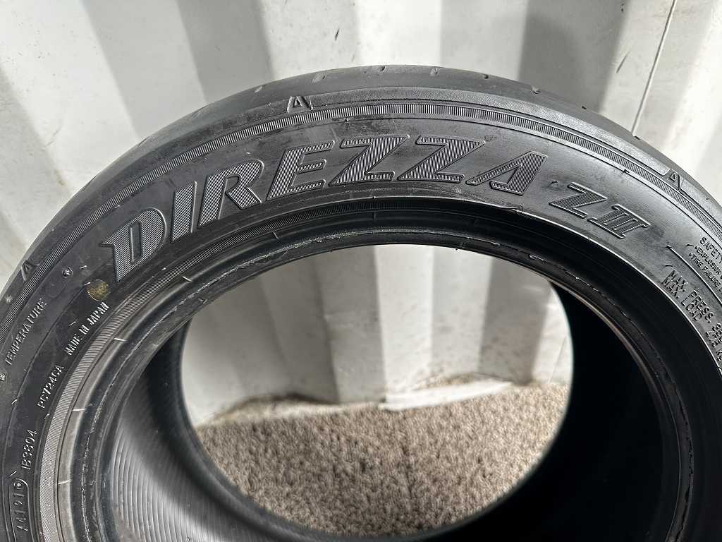 195/50R15 82V 2本 DUNLOP DIREZZA Z3【中古/埼玉より発送/R64】_画像5