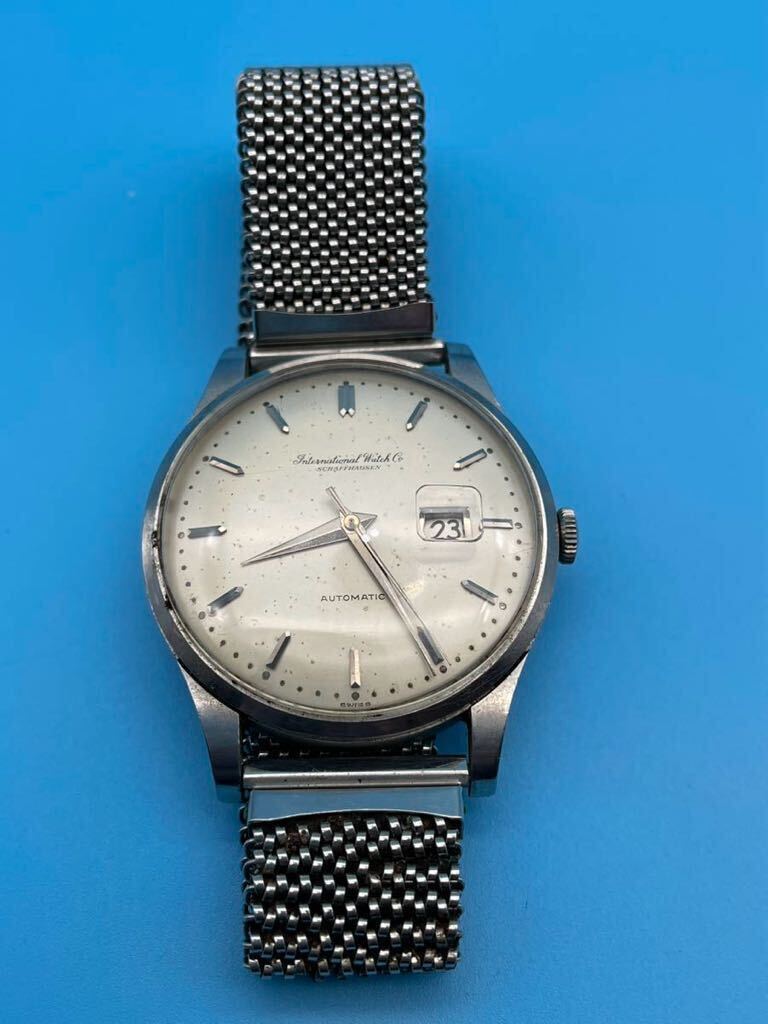IWC International Watch Co. SCHAFFHAUSEN car f is uzen clock self-winding watch 