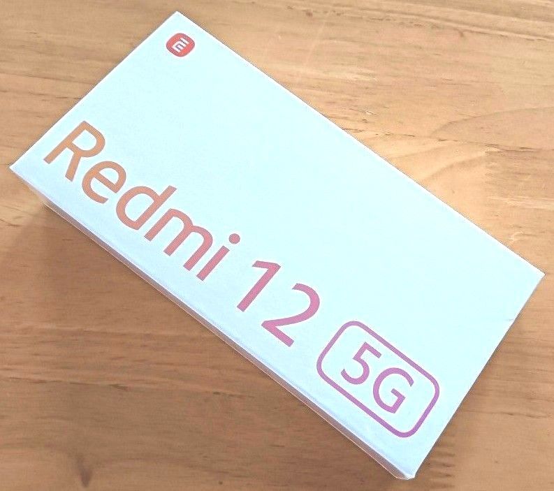 新品未開封シュリンクラップあり Redmi 12 5G 8GB/256GB ポーラーシルバー