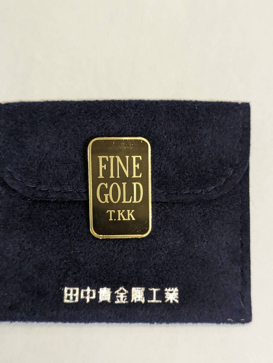 [ new goods not yet Ryuutsu ]24 gold rice field middle precious metal 10g K24 24K original gold in goto
