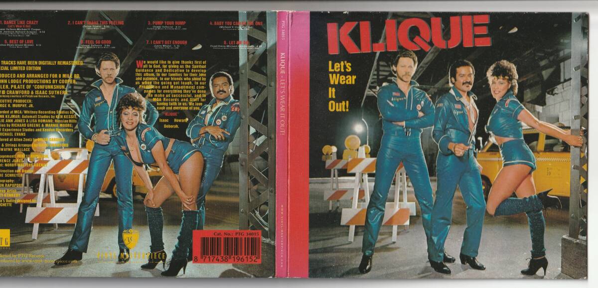 KLIQUE / Let's Wear It Out! 紙ジャケットの画像1