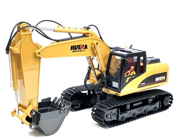 パーティを彩るご馳走や 【実車同様のリアルな動作!15ch仕様】リチウムイオンバッテリー フルファンクション 1/14 2.4GHz 大型パワーショベル ラジコン ☆ユンボ 建設車両、作業車