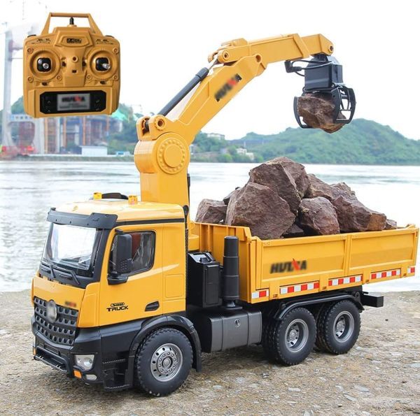 [3 kind Attachment .2 kind accessory attached ] real full function 1/14 2.4GHz 26ch folding bending . type crane truck radio-controller 