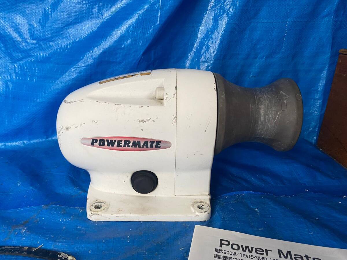 Powemate 中古アンカーウインチ12V。_画像3